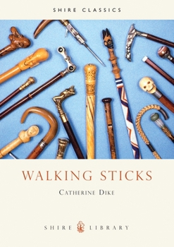 Paperback Walking Sticks (Shire Library) Book