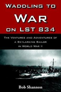 Paperback Waddling to War on Lst 834 Book