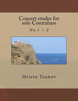 Paperback Concert etudes for solo Contrabass Book