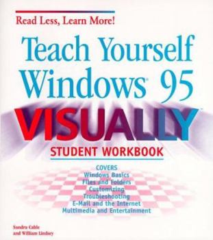 Paperback Teach Yourself Windows 95 Visually Book