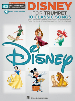 Paperback Disney - 10 Classical Songs: Easy Instrumental Play-Along (Book/Online Audio) Book