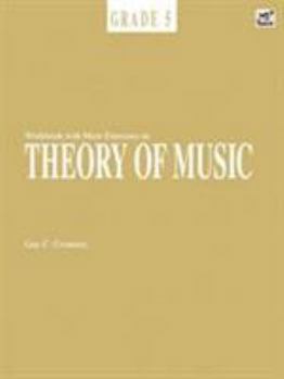Paperback Workbook with More Exercises on Theory of Music Grade 5 Book
