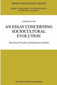 Paperback An Essay Concerning Sociocultural Evolution: Theoretical Principles and Mathematical Models Book