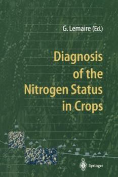 Paperback Diagnosis of the Nitrogen Status in Crops Book