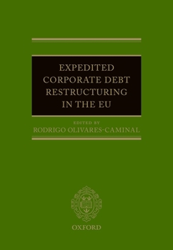 Hardcover Expedited Corporate Debt Restructuring in the Eu Book