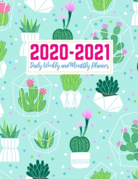 Paperback 2020-2021 Daily Weekly and Monthly Planner: Simple Two Year Jan 1, 2020 - Dec 31, 2021 Calendar Organizer and Appointment Schedule Agenda Journal for Book