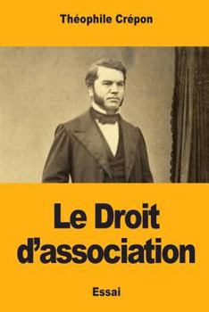 Paperback Le Droit d'association [French] Book