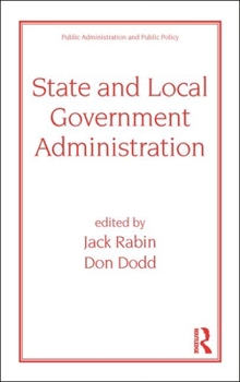 Hardcover State and Local Government Administration Book