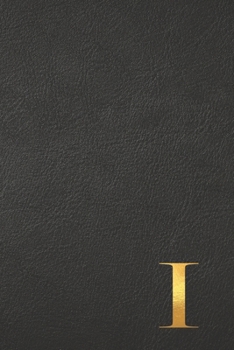 I: Executive Monogram Initial To Do List Notebook | Daily Checklist Planner