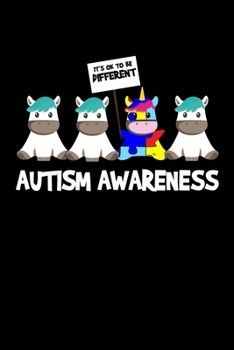 Notebook: Calendar / Planner 2020 Autism Day Unicorn Color Therapy Gift 120 Pages, 6X9 Inches, Yearly, Monthly, Weekly & Daily