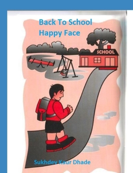 Paperback Back to School - Happy Face Book