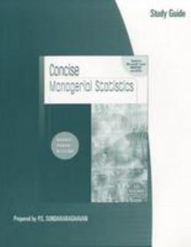 Paperback Concise Managerial Statistics Book