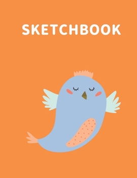 Sketchbook: A Cute Fish Kawaii Sketchbook for Kids: 100 Pages of 8.5" x 11"  Large Blank Paper for Drawing, Doodling Painting or Sketching (Painting Sketchpad)