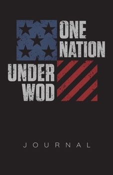 Paperback One Nation Under Wod Patriotic Journal Book