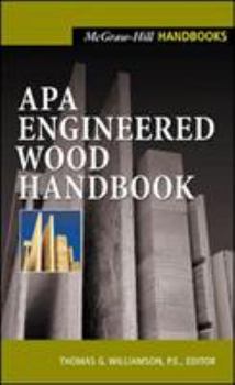 Hardcover APA Engineered Wood Handbook Book