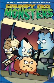 Paperback Grumpy Old Monsters Book