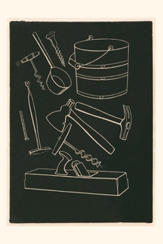 Paperback Vintage Journal Assorted Tools Book