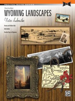 Paperback Wyoming Landscapes: Intermediate Book