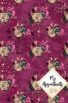 Paperback Daily Appointment Book: Golden Smile Series - 1 Book