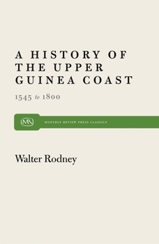 Paperback History of the Upper Guinea Coast: 1545-1800 Book