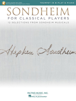 Misc. Sondheim for Classical Players: Trumpet and Piano with Online Accompaniments Book