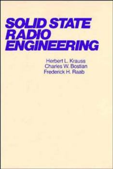 Paperback Solid State Radio Engineering Book