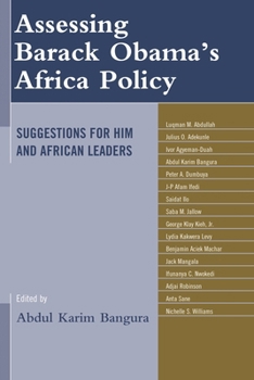 Paperback Assessing Barack Obama's Africa Policy: Suggestions for Him and African Leaders Book