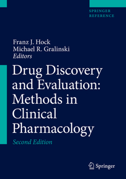 Hardcover Drug Discovery and Evaluation: Methods in Clinical Pharmacology Book