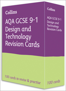 AQA GCSE 9-1 Design & Technology Revision Cards: Ideal for home learning, 2022 and 2023 exams (Collins GCSE Grade 9-1 Revision)