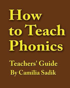 Paperback How to Teach Phonics - Teachers' Guide [Large Print] Book