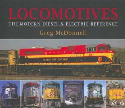 Hardcover Locomotives: The Modern Diesel & Electric Reference Book