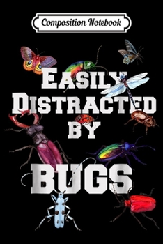 Paperback Composition Notebook: Bugs and Insec for Anyone who Loves Bugs and Beetles Journal/Notebook Blank Lined Ruled 6x9 100 Pages Book