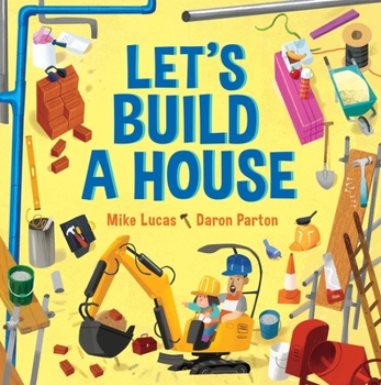 Hardcover Let's Build a House Book