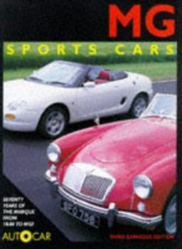 Hardcover MG Sports Cars Book