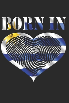 Paperback Uruguay Notebook: Uruguay Notebook - college book - diary - journal - booklet - memo - composition book - 120 sheets - Dot Grid paper 6x Book