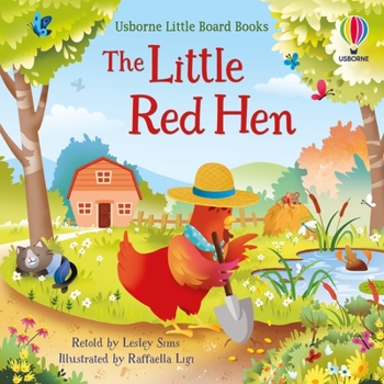 The Little Red Hen - Book  of the Usborne Little Board Books