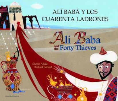 Paperback Ali Baba and the Forty Thieves in Greek and English Book