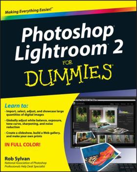 Paperback Photoshop Lightroom 2 for Dummies Book