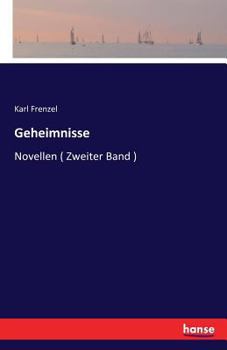 Paperback Geheimnisse: Novellen ( Zweiter Band ) [German] Book