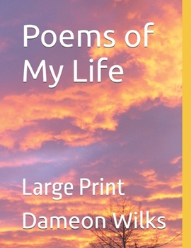 Paperback Poems of My Life: Large Print Book