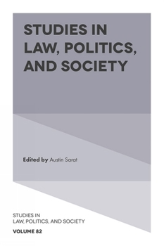 Hardcover Studies in Law, Politics, and Society Book