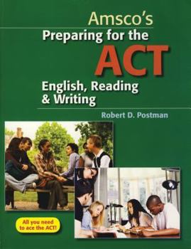Paperback Preparing for the ACT English, Reading & Writing Book