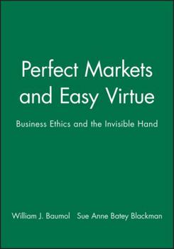 Hardcover Perfect Markets and Easy Virtue Book