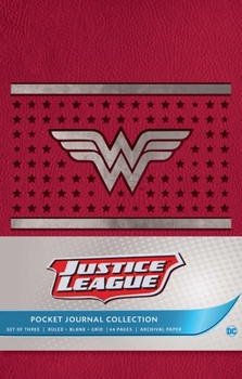 Paperback DC Comics: Justice League Pocket Journal Collection (Set of 3) Book