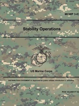 Paperback Stability Operations (MCWP 3-03) Book