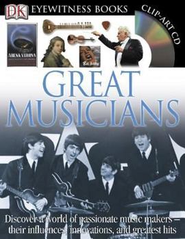 Hardcover Great Musicians [With Music and Clip Art CDWith Wall Chart] Book
