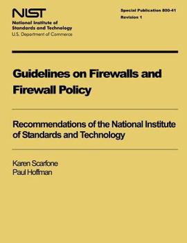 Paperback Guidelines on Firewalls and Firewall Policy Book