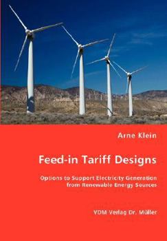 Paperback Feed-in Tariff Designs Book