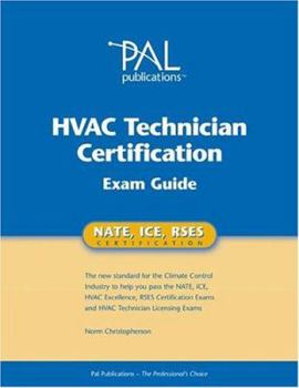 Paperback HVAC Technician Certification Exam Guide Book