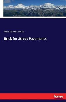 Paperback Brick for Street Pavements Book